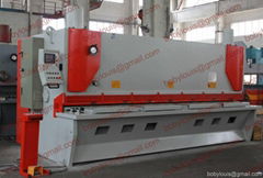 CNC Hydraulic guillotine shear for sheet metal shearing