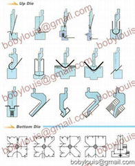 Punch die tooling for press brake