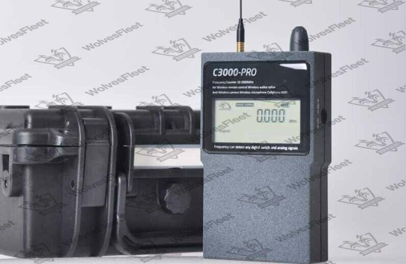 Professional Digital Wideband Pocket RF Bug Detector Frequency Counter HS-C300-P 5