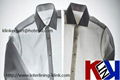 Woven 100% Cotton Collar Interlining For Garment KLC252 3