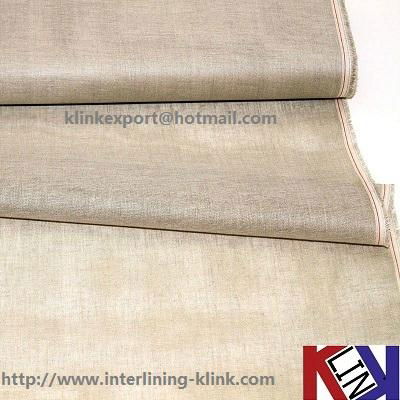 Polyester Hair interlining for suits use KL1010 2