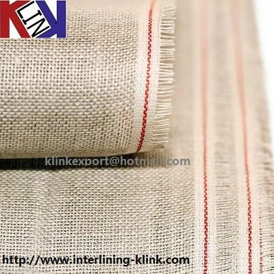 Polyester Hair interlining for suits use KL1010 4