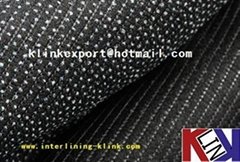 60"/44" WEFT INSERT FUSIBLE INTERLINING FOR GARMENT 42gsm ---HOT!!