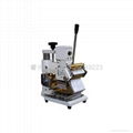 The manual hot stamping machineThe manual hot stamping machine