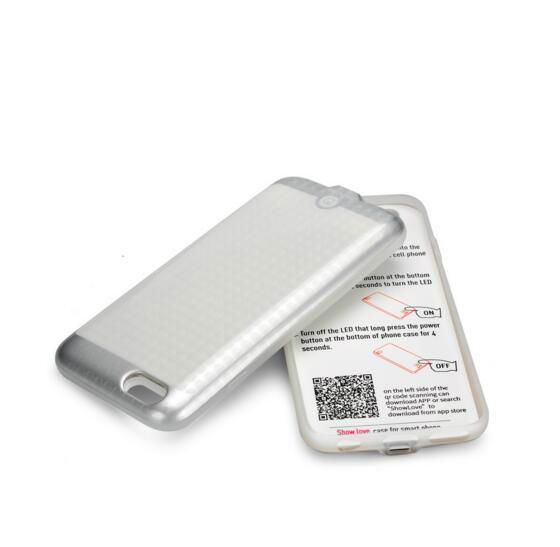 300 LED Programmable Smartphone Case For mobile  Free App 220mAh Battery