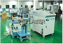 Heating tube fiber laser welding machine