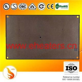   Mica heating board and panel for radiant heater