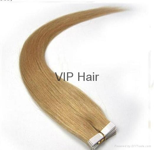 Popularity Top Grade 100% Indian Human Remy Hair Tape Hair Extensions 5