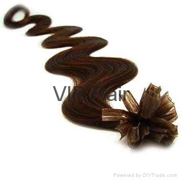 Hot Sale 100% Unprocessed Indian Virgin Hair U tip Hair Extensions 2