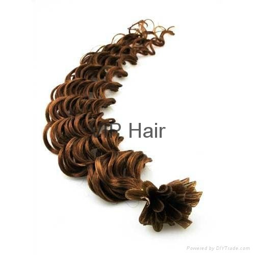 Hot Sale 100% Unprocessed Indian Virgin Hair U tip Hair Extensions 3
