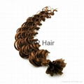 Hot Sale 100% Unprocessed Indian Virgin Hair U tip Hair Extensions 3