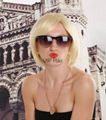 High-grade Short Blond BOB Hair  Charming Women Synthetic Hair Wig 4