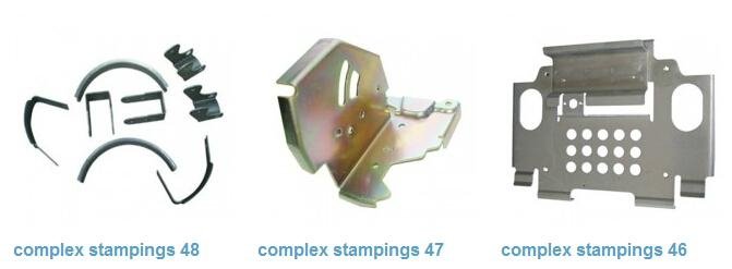 Complex stampings 2