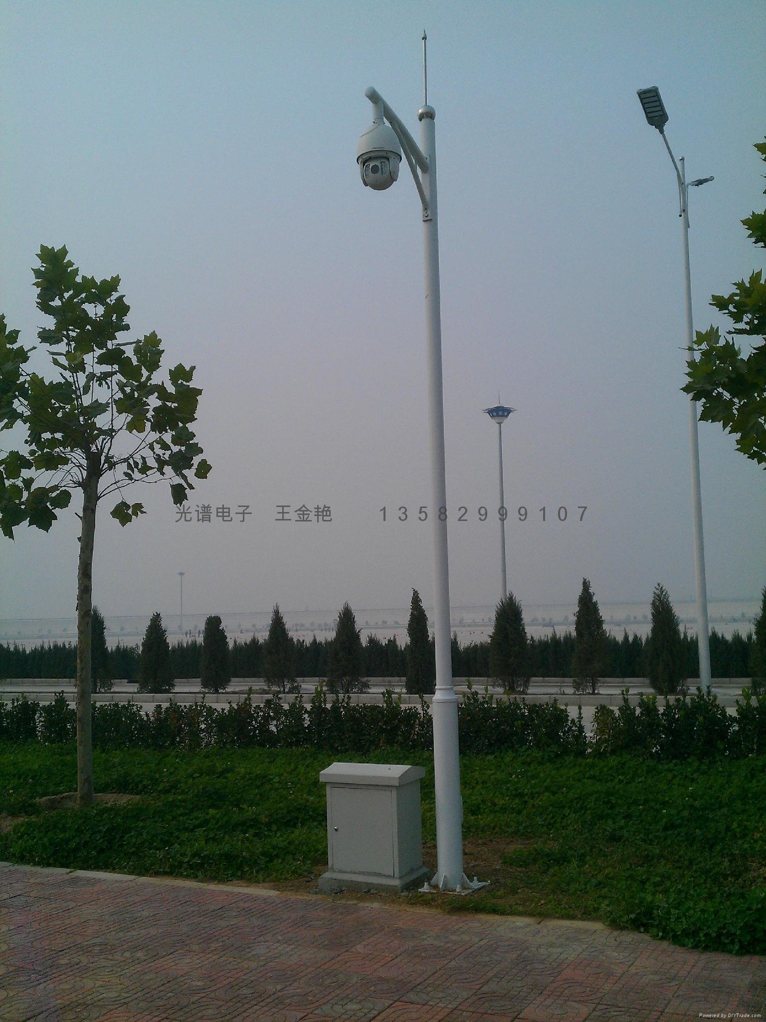 4.5米监控系统灯杆价格