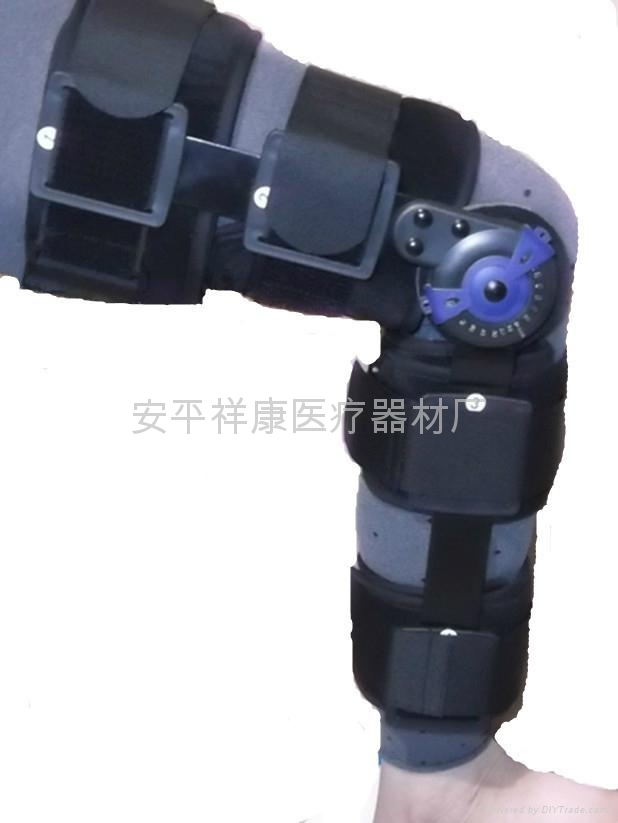 医用可调式膝关节矫形固定器膝关节卡盘固定支具