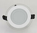 6W round led light panel down light 2