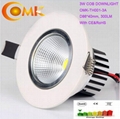 Aluminum super Recessed COB LED down