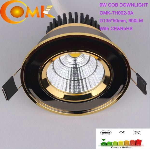 Aluminum super Recessed COB LED down light 4