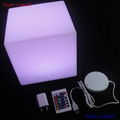 illuminated led cube chair outdoor light of mini 1