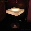 lighted led square bar table for sale 3