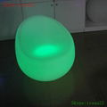 illuminate plastic led light sofa 3