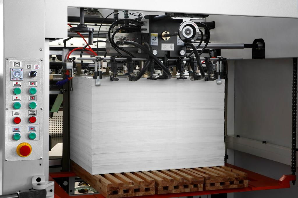 Automatic Die Cutting Machine with Stripping  3
