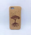 Unique Handmade Natural Wood Wooden Hard solid wood case cover for Iphone5C