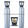 CE approved industrial specialty gas cylinder gas tank gas bottle