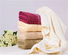 100% Cotton Hotel Bath Towel Plain Dyed