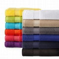 100% Cotton Hotel Bath Towel Plain Dyed