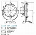 不锈钢水底灯套件  3