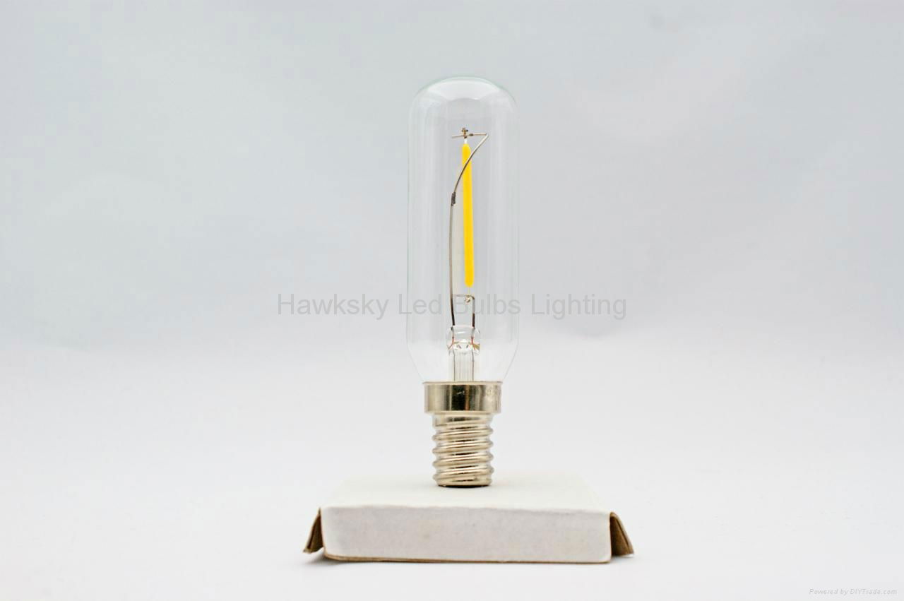 T25 4W 6W 8W COB Carbon Dimmable E14 Filament LED Bulb 3