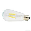 E27/E26 dimmable 4W 6W filament led bulb 2