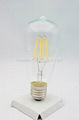 E27/E26 dimmable 4W 6W filament led bulb 3