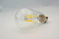 E27/E26 dimmable 4W 6W filament led bulb 5