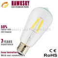 E27/E26 dimmable 4W 6W filament led bulb