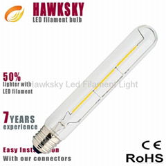 2014 china new innovative product Transparent Glass LED Lamp