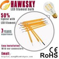 factory directly price e27 6000k led filament bulb wholesaler 3