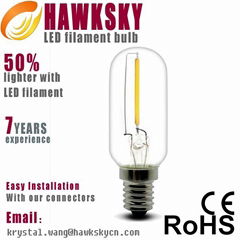 2014 new design hot sale popular led filament bulb