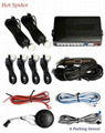 LED 6 sensors parking system