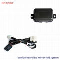 Car rearview mirror fold system 1