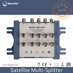 5 in 2 way 5-2400mhz satellite signal splitter 
