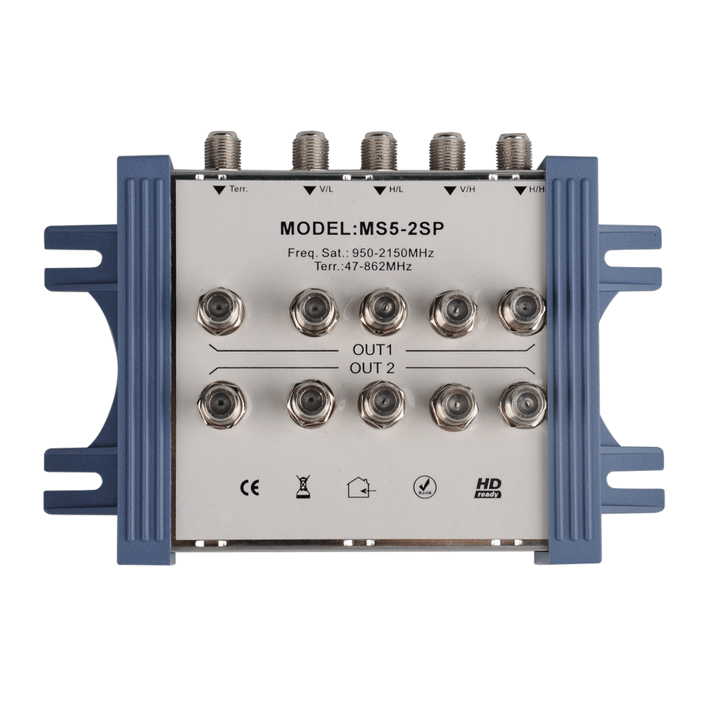 5 in 2 way 52400mhz satellite signal splitter Hejia (China