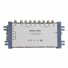 Factory price customized 9 in 6 out diseqc DTH satellite multiswitch