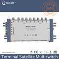 Factory price customized 9 in 6 out diseqc DTH satellite multiswitch 2