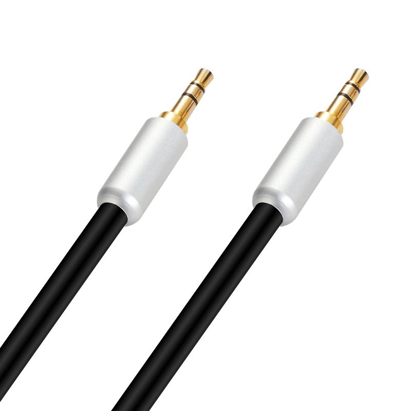 Premium Gold Plated Plug 3.5mm Car Audio Video Cable Male to Male