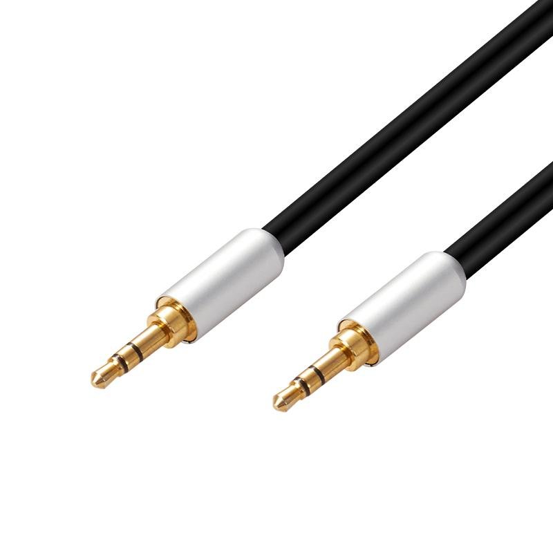Premium Gold Plated Plug 3.5mm Car Audio Video Cable Male to Male 2