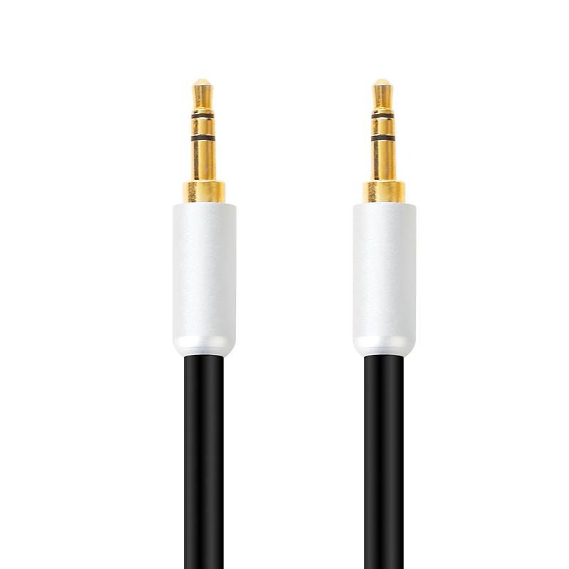 Premium Gold Plated Plug 3.5mm Car Audio Video Cable Male to Male 5