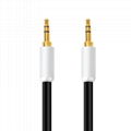 Premium Gold Plated Plug 3.5mm Car Audio Video Cable Male to Male 5