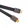 high speed gold connector hdmi cable support ethernet 3D 4K 19pin hdmi cable 2